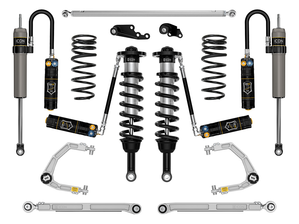 ICON Vehicle Dynamics 24-25 GX550 1.25-3" STAGE 8 SUSPENSION SYSTEM CDXS BILLET K53358D