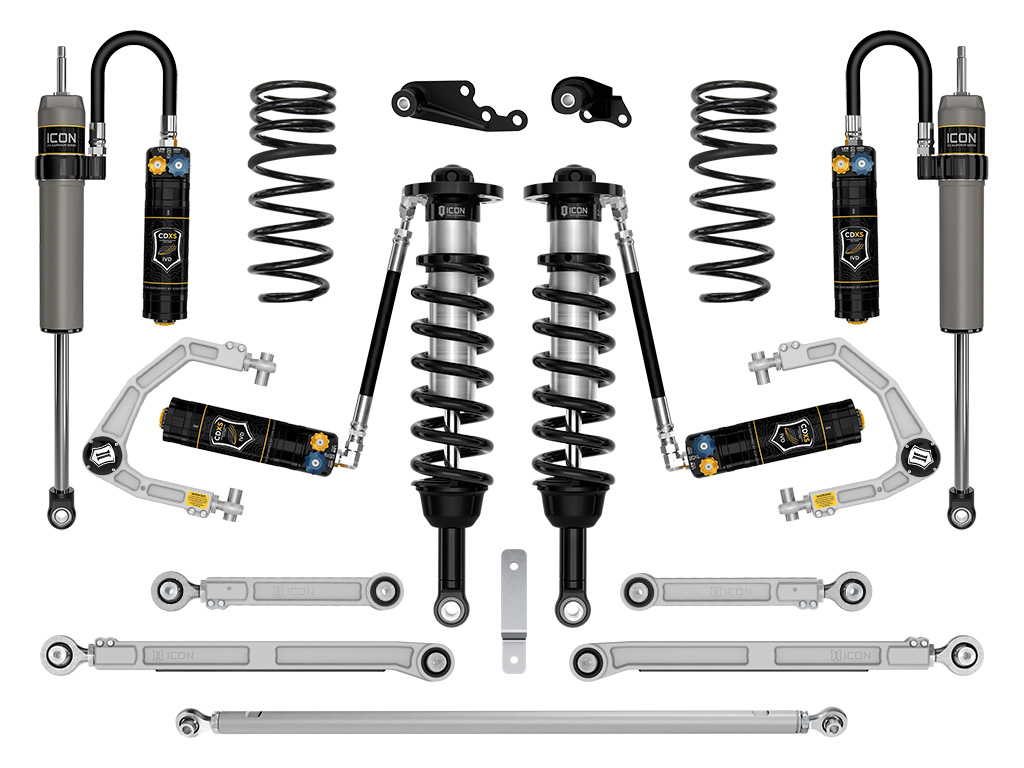 ICON Vehicle Dynamics 24-25 GX550 1.25-3" STAGE 9 SUSPENSION SYSTEM CDXS BILLET K53359D