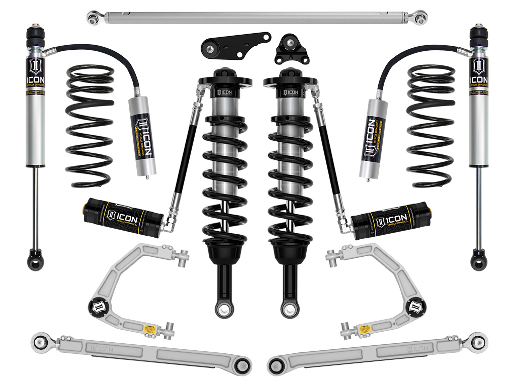 ICON Vehicle Dynamics 24-25 LAND CRUISER 250 SERIES 1.25-3" LIFT STAGE 4 SUSPENSION SYSTEM BILLET K53364