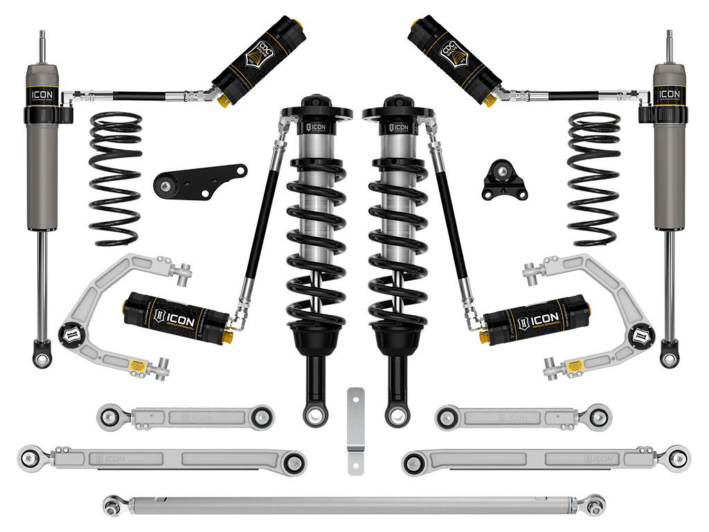 ICON Vehicle Dynamics 24-25 LAND CRUISER 250 SERIES 1.25-3" LIFT STAGE 9 SUSPENSION SYSTEM CDCV BILLET K53369