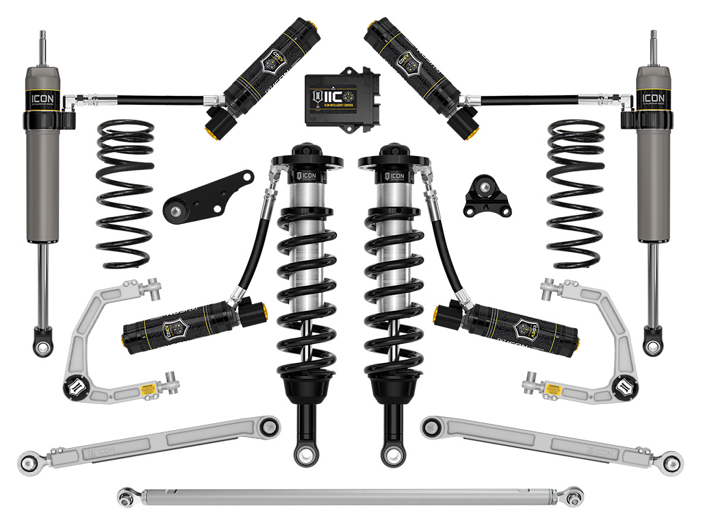 ICON Vehicle Dynamics 24-25 LAND CRUISER 250 SERIES 1.25-3" LIFT STAGE 11 SUSPENSION SYSTEM BILLET K53371