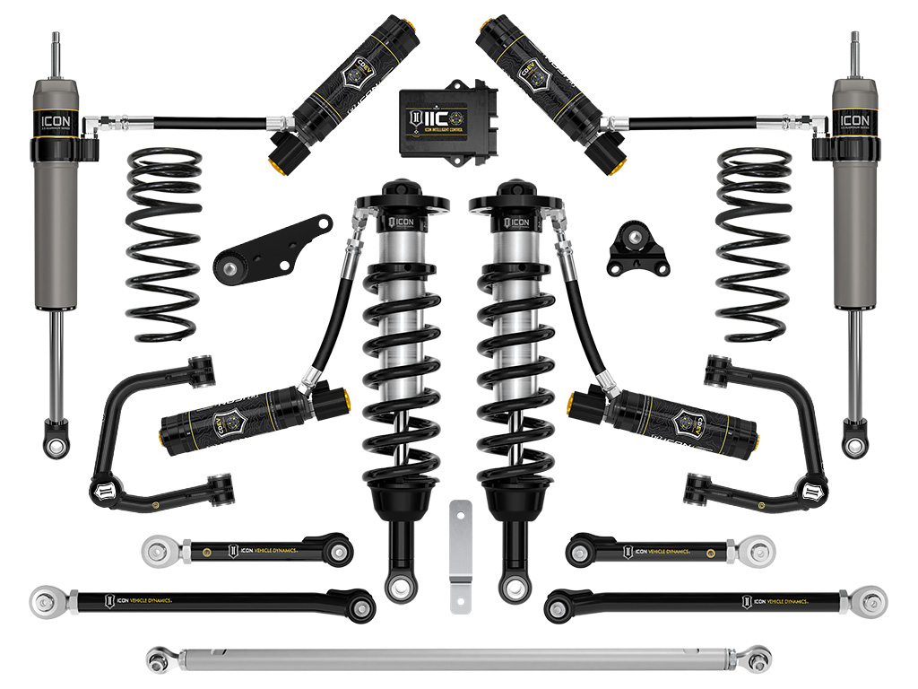 ICON Vehicle Dynamics 24-25 LAND CRUISER 250 SERIES 1.25-3" LIFT STAGE 12 SUSPENSION SYSTEM TUBULAR K53372T