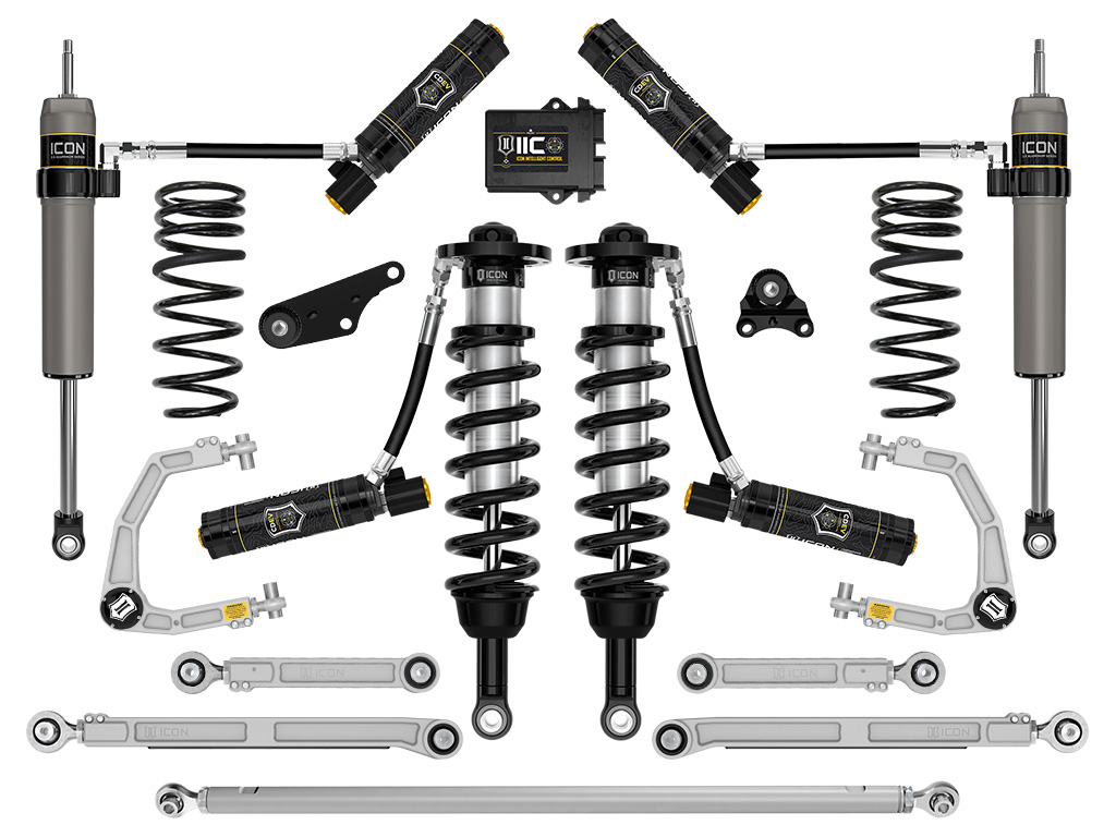 ICON Vehicle Dynamics 24-25 TACOMA 1.25-3" STAGE 13 SUSPENSION SYSTEM BILLET OVERLAND REAR COILS K53303X