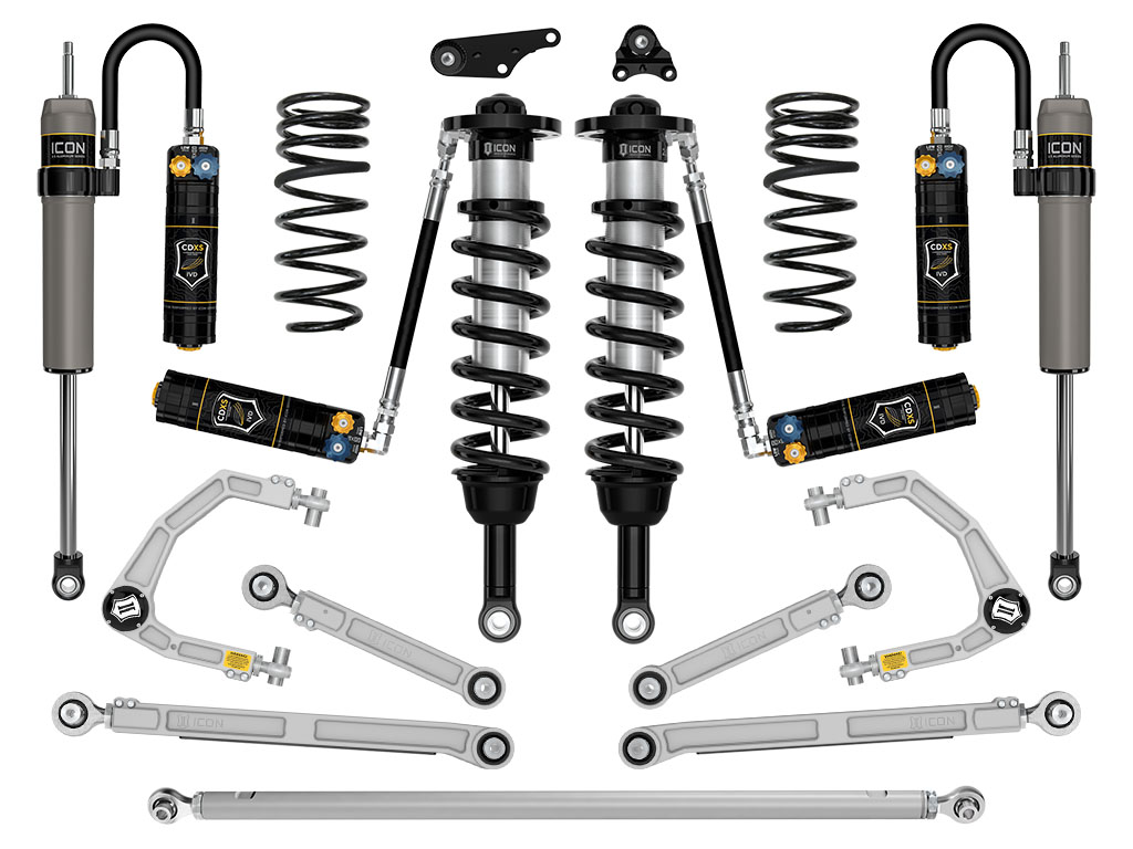 ICON Vehicle Dynamics 24-25 TACOMA 1.25-3" STAGE 12 SUSPENSION SYSTEM BILLET K53302
