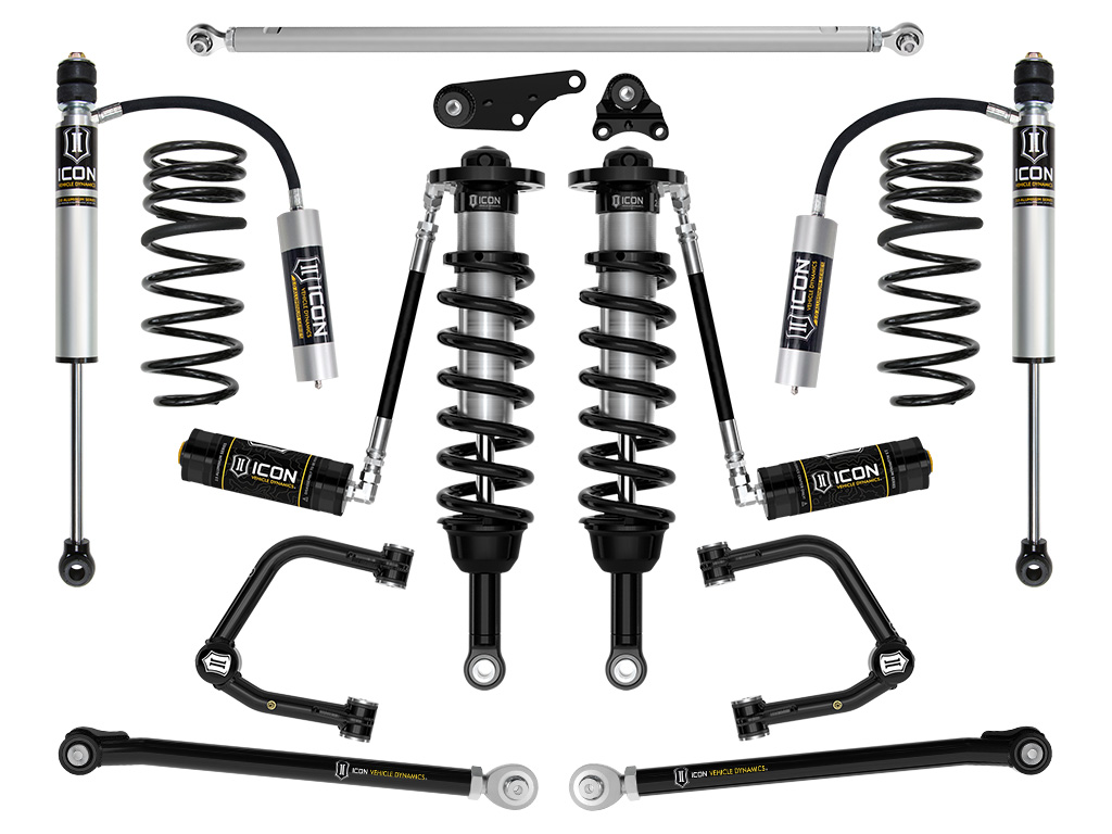 ICON Vehicle Dynamics 25 4RUNNER 4WD 1.25-3" LIFT STAGE 4 SUSPENSION SYSTEM TUBULAR K53404T