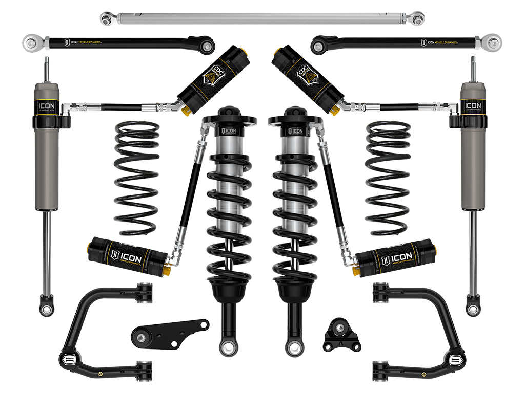 ICON Vehicle Dynamics 25 4RUNNER 4WD 1.25-3" LIFT STAGE 8 SUSPENSION SYSTEM TUBULAR K53408T