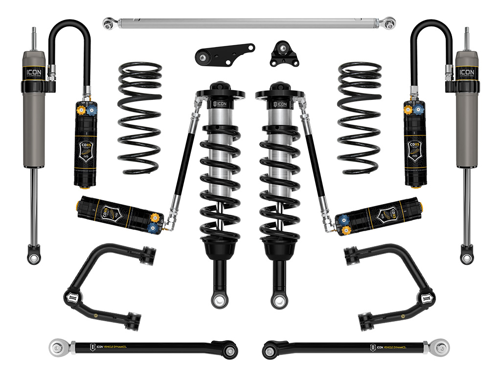 ICON Vehicle Dynamics 25 4RUNNER 4WD 1.25-3" LIFT STAGE 9 SUSPENSION SYSTEM TUBULAR K53409T