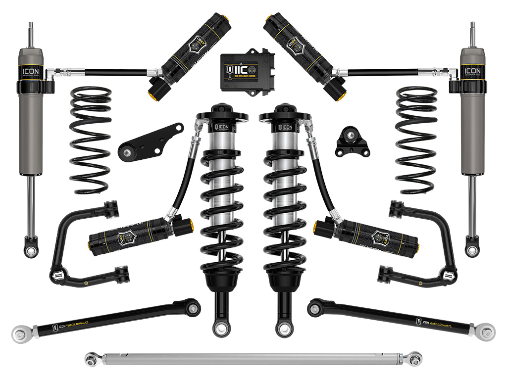 ICON Vehicle Dynamics 25 4RUNNER 4WD 1.25-3" LIFT STAGE 13 SUSPENSION SYSTEM TUBULAR K53413T