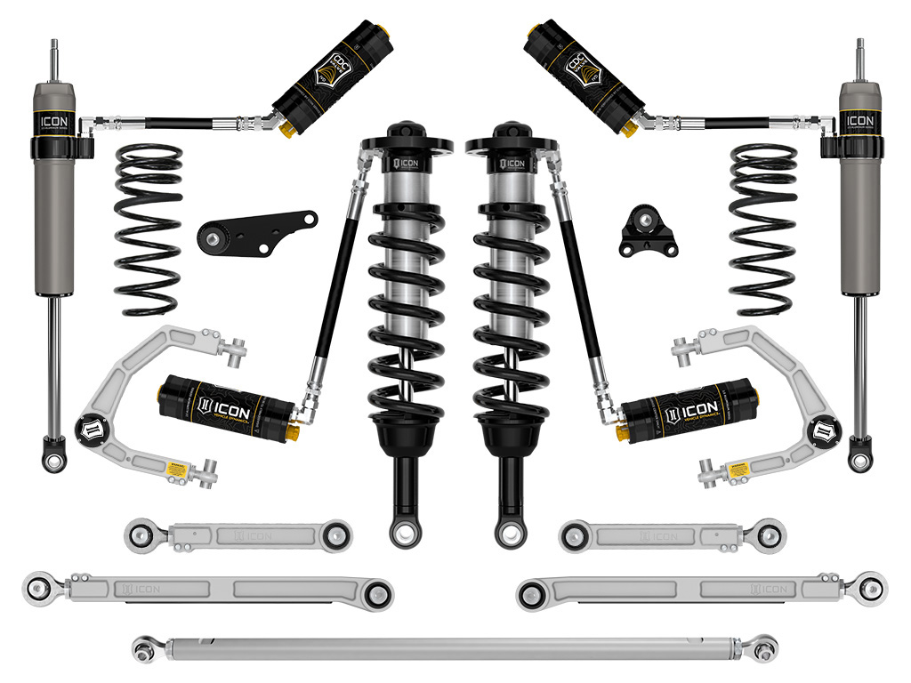 ICON Vehicle Dynamics 25 4RUNNER 4WD 1.25-3" LIFT STAGE 10 SUSPENSION SYSTEM BILLET K53410