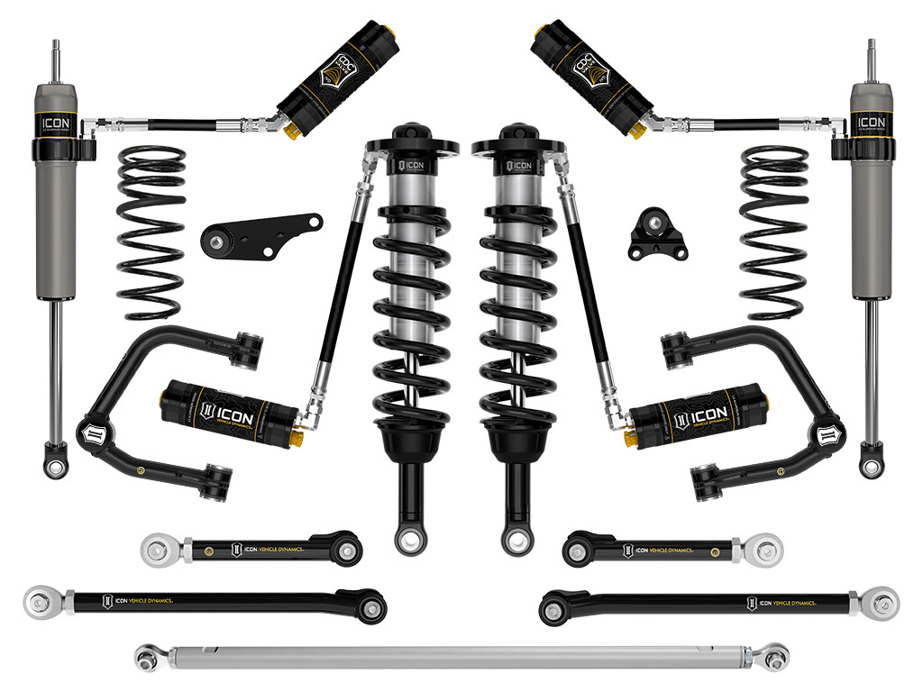 ICON Vehicle Dynamics 25 4RUNNER 4WD 1.25-3" LIFT STAGE 10 SUSPENSION SYSTEM TUBULAR K53410T