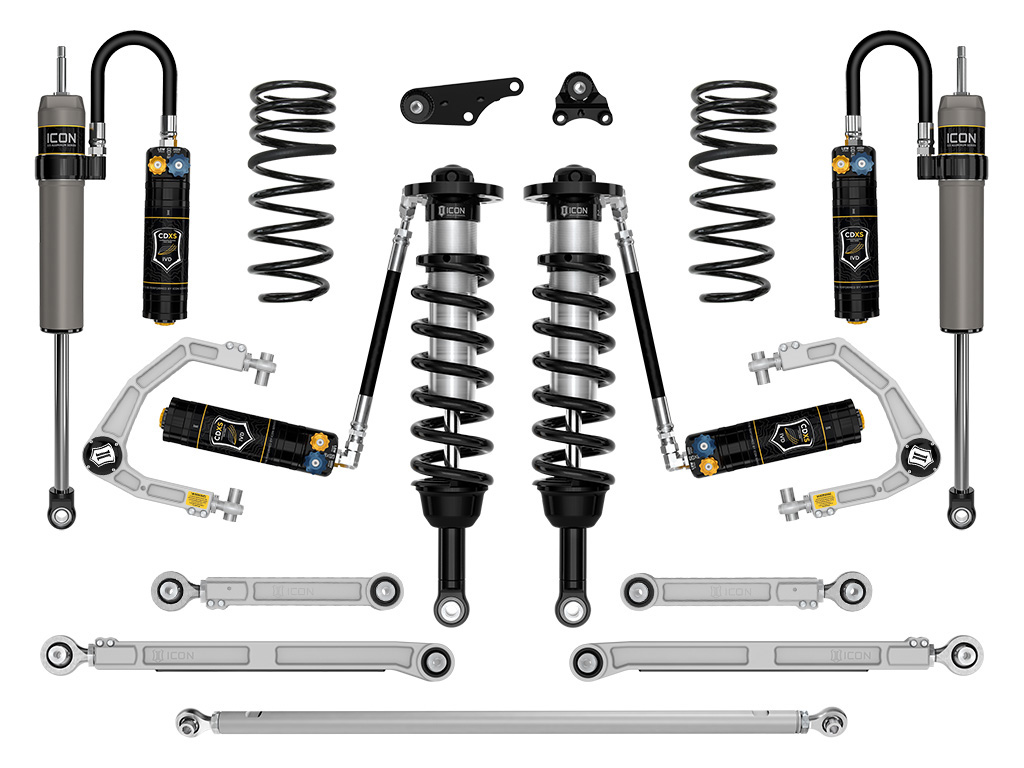 ICON Vehicle Dynamics 25 4RUNNER 4WD 1.25-3" LIFT STAGE 11 SUSPENSION SYSTEM BILLET K53411