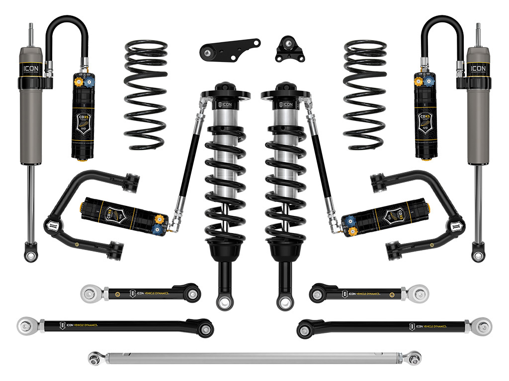 ICON Vehicle Dynamics 25 4RUNNER 4WD 1.25-3" LIFT STAGE 11 SUSPENSION SYSTEM TUBULAR K53411T