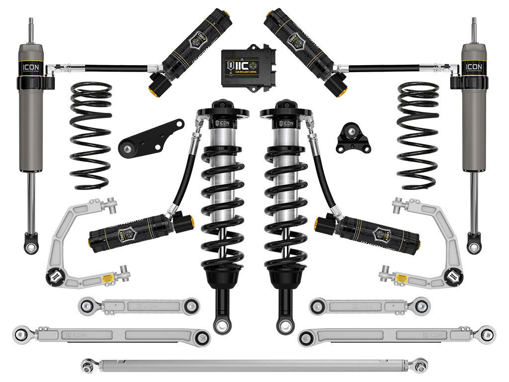 ICON Vehicle Dynamics 25 4RUNNER 4WD 1.25-3" LIFT STAGE 14 SUSPENSION SYSTEM BILLET K53414