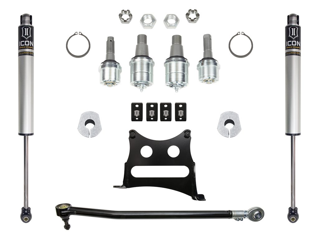 ICON Vehicle Dynamics 17-22 FORD F250/F350 STAGE 4 ULTIMATE FRONT END KIT K6204