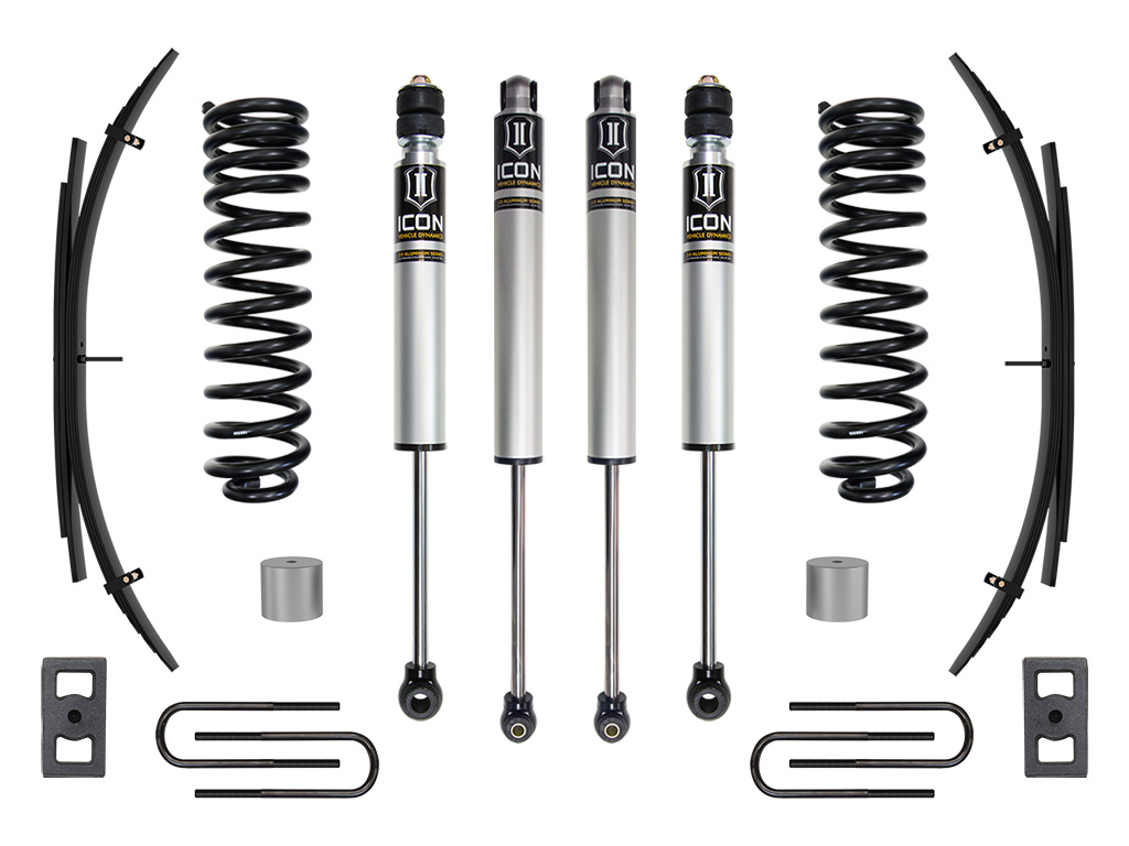 ICON Vehicle Dynamics 23 FORD F250/F350 DIESEL 2.5" STAGE 1 SUSPENSION SYSTEM W EXPANSION PACK K62561L
