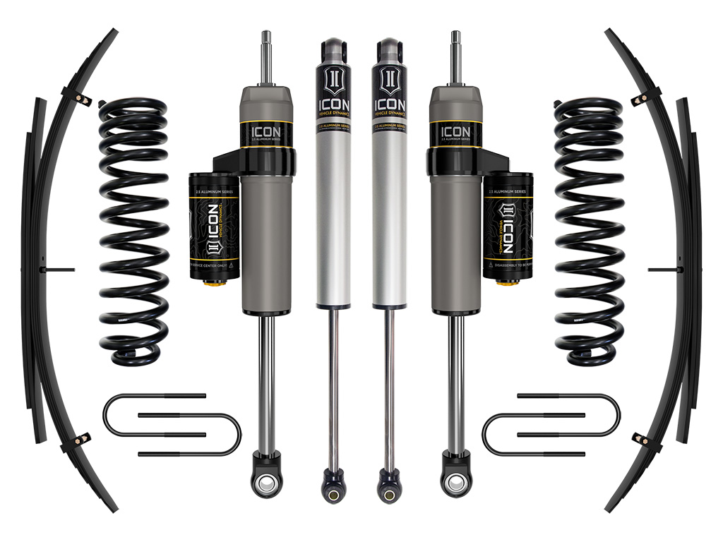 ICON Vehicle Dynamics 08-10 FORD F250/F350 2.5" STAGE 2 SUSPENSION SYSTEM W EXPANSION PACK K62572