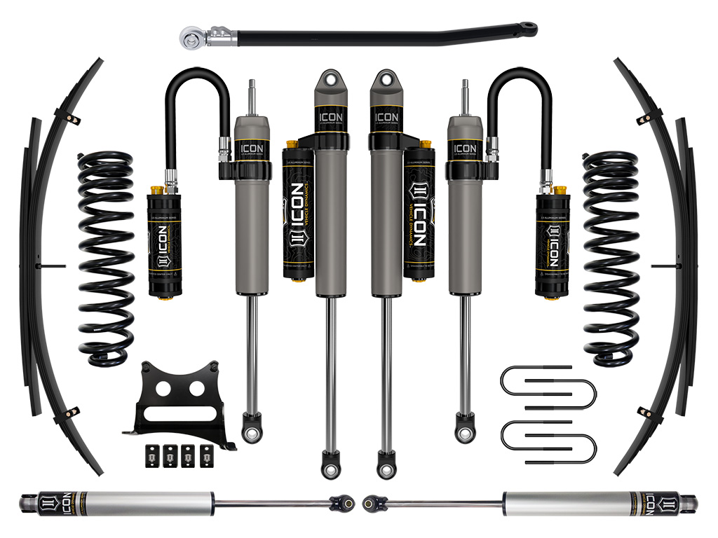 ICON Vehicle Dynamics 08-10 FORD F250/F350 2.5" STAGE 5 SUSPENSION SYSTEM W EXPANSION PACK K62575