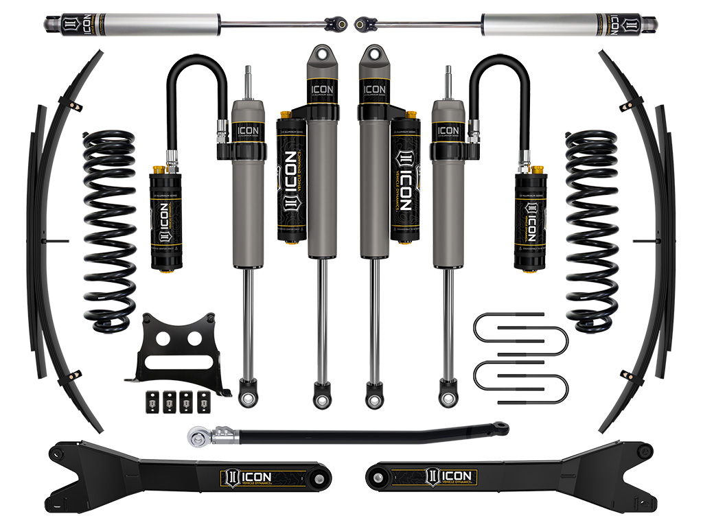 ICON Vehicle Dynamics 08-10 FORD F250/F350 2.5" STAGE 6 SUSPENSION SYSTEM W EXPANSION PACK K62576