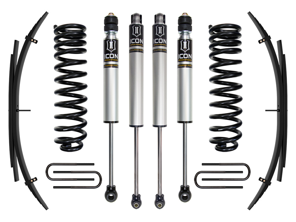 ICON Vehicle Dynamics 11-16 FORD F250/F350 2.5" STAGE 1 SUSPENSION SYSTEM W EXPANSION PACK K62581