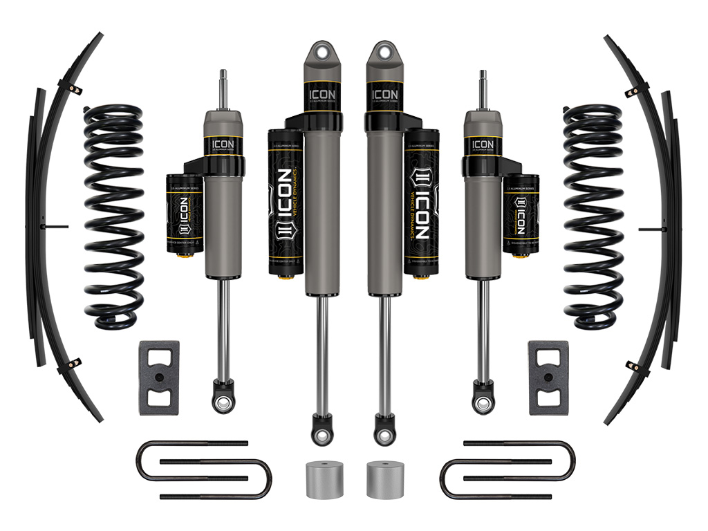 ICON Vehicle Dynamics 23 FORD F250/F350 GAS 2.5" STAGE 2 SUSPENSION SYSTEM W/ EXPANSION PACK K62592L