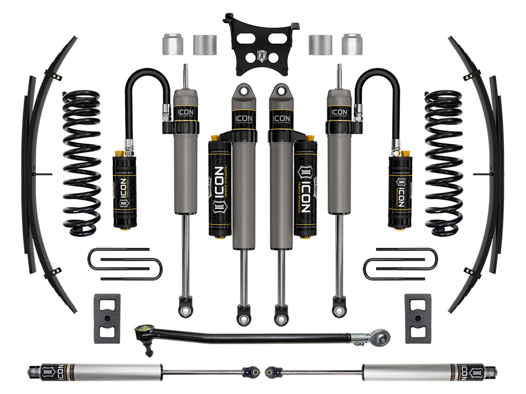 ICON Vehicle Dynamics 23 FORD F250/F350 GAS 2.5" STAGE 5 SUSPENSION SYSTEM W/ EXPANSION PACKS K62595L