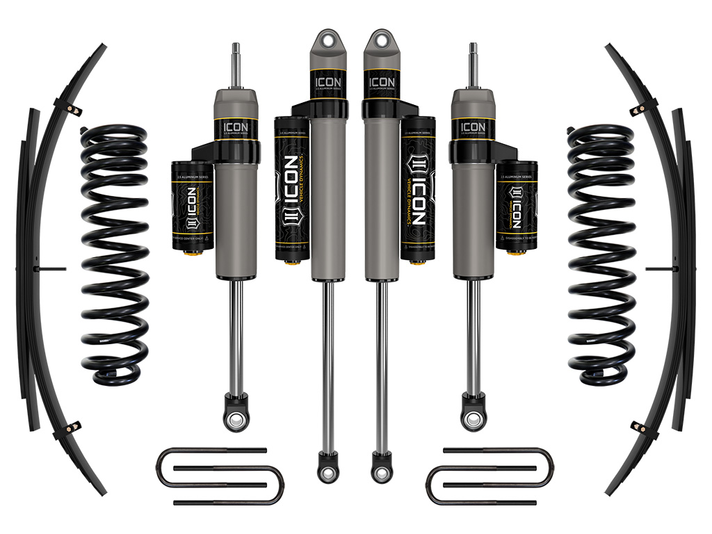 ICON Vehicle Dynamics 17-19 FORD F250/F350 2.5" STAGE 2 SUSPENSION SYSTEM W EXPANSION PACK K62512L