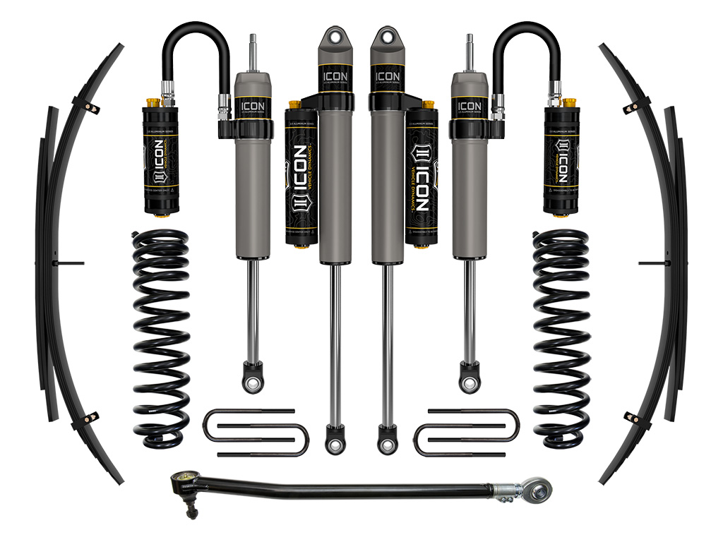 ICON Vehicle Dynamics 17-19 FORD F250/F350 2.5" STAGE 4 SUSPENSION SYSTEM W EXPANSION PACK K62514L