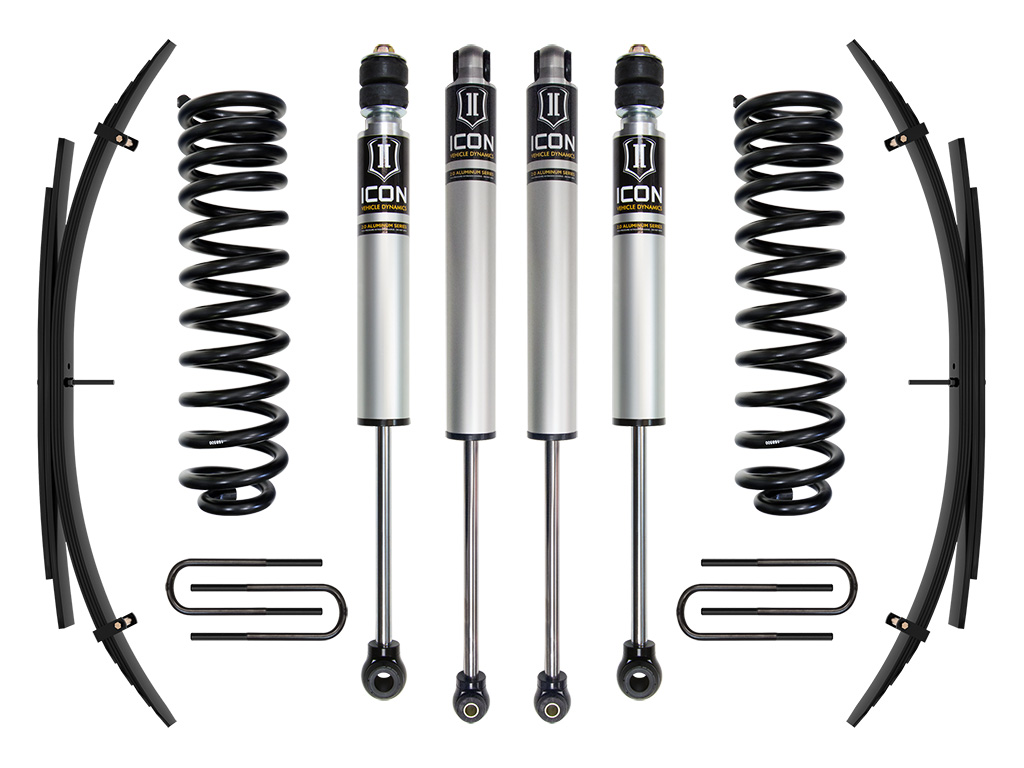 ICON Vehicle Dynamics 20-22 FORD F250/F350 2.5" STAGE 1 SUSPENSION SYSTEM W EXPANSION PACK K62521L