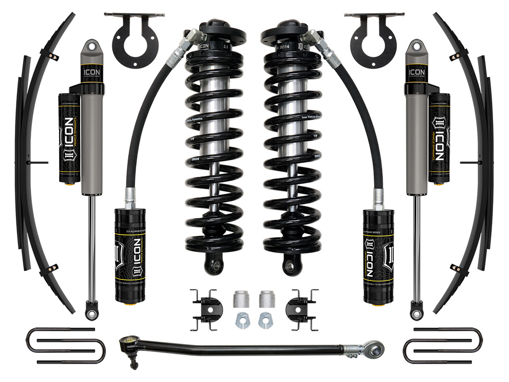 ICON Vehicle Dynamics 17-23 FORD F250/F350 2.5-3" STAGE 3 COILOVER CONVERSION SYSTEM W EXPANSION PACK K63143L