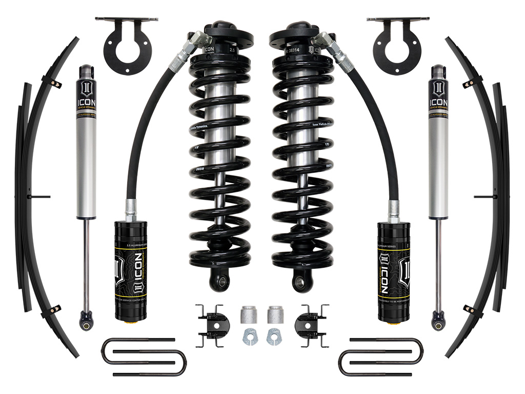 ICON Vehicle Dynamics 17-23 FORD F250/F350 2.5-3" STAGE 1 COILOVER CONVERSION SYSTEM W EXPANSION PACK K63141L
