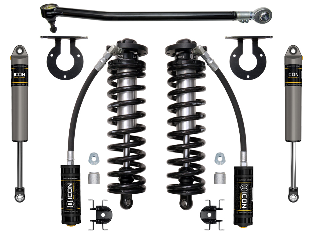 ICON Vehicle Dynamics 17-23 FORD F-250/F-350 2.5-3" STAGE 2 COILOVER CONVERSION SYSTEM K63142