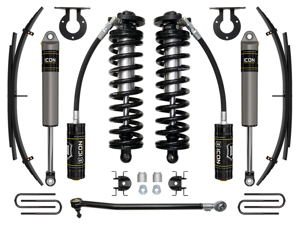 ICON Vehicle Dynamics 17-23 FORD F250/F350 2.5-3" STAGE 2 COILOVER CONVERSION SYSTEM W EXPANSION PACK K63142L