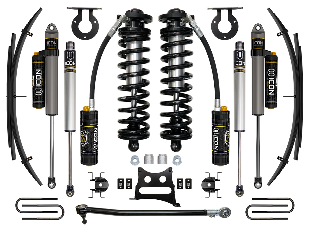 ICON Vehicle Dynamics 17-22 FORD F250/F350 2.5-3" STAGE 4 COILOVER CONVERSION SYSTEM W EXPANSION PACK K63144L