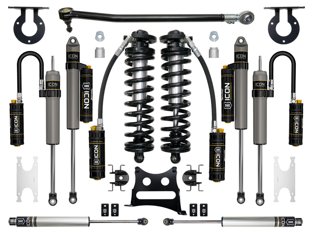 ICON Vehicle Dynamics 17-22 FORD F-250/F-350 2.5-3" STAGE 5 COILOVER CONVERSION SYSTEM K63145