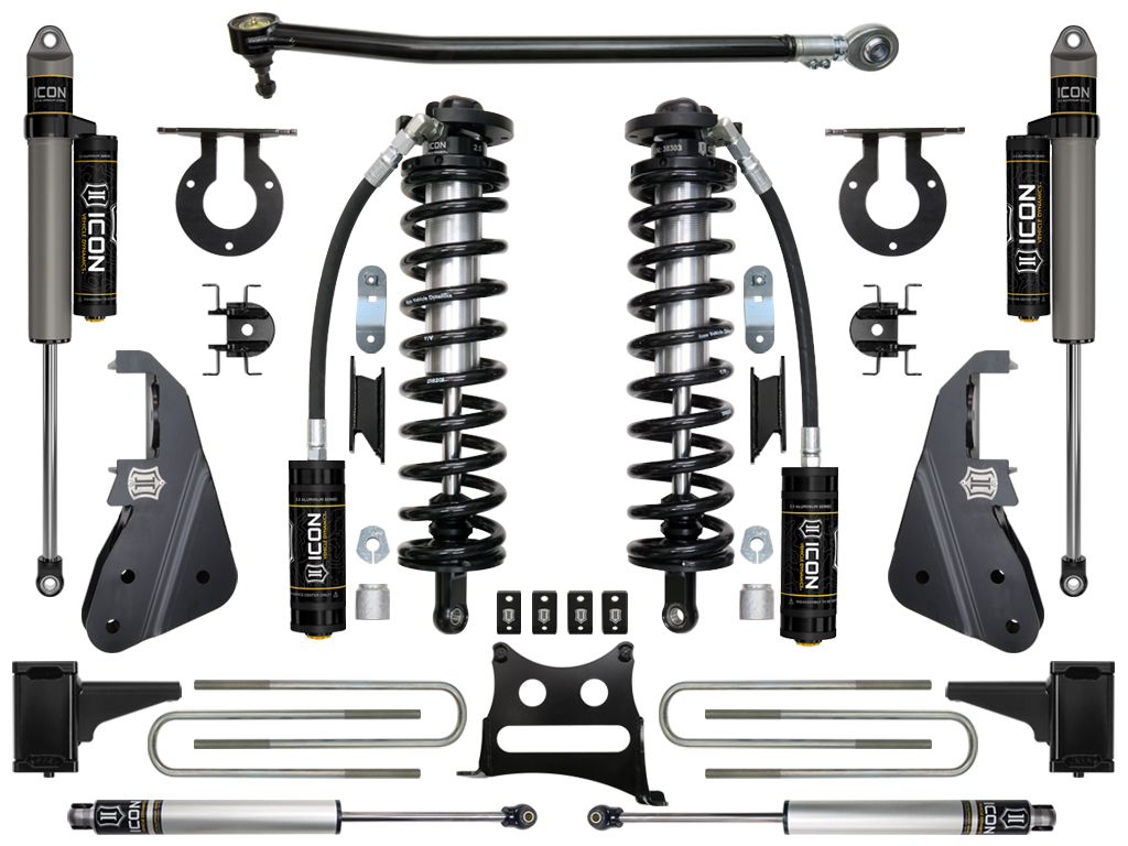 ICON Vehicle Dynamics 17-22 FORD F-250/F-350 4-5.5" STAGE 3 COILOVER CONVERSION SYSTEM K63153