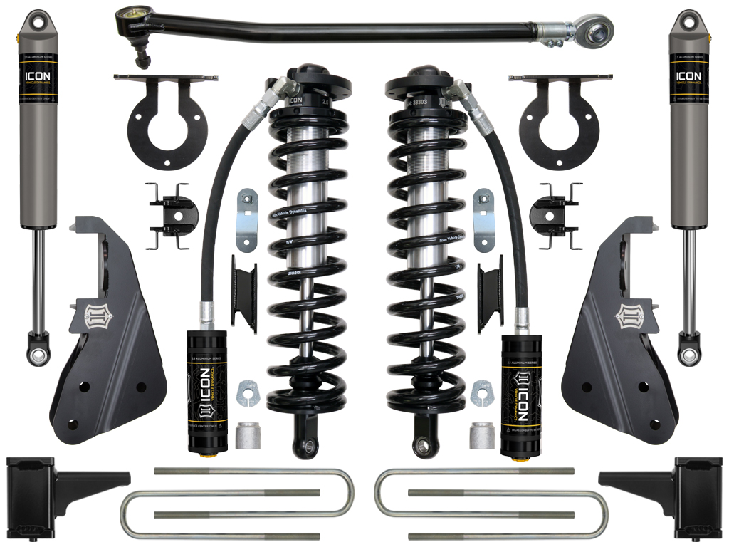 ICON Vehicle Dynamics 17-22 FORD F-250/F-350 4-5.5" STAGE 2 COILOVER CONVERSION SYSTEM K63152