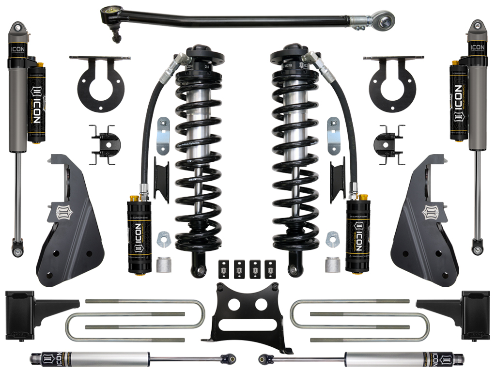 ICON Vehicle Dynamics 17-22 FORD F-250/F-350 4-5.5" STAGE 4 COILOVER CONVERSION SYSTEM K63154