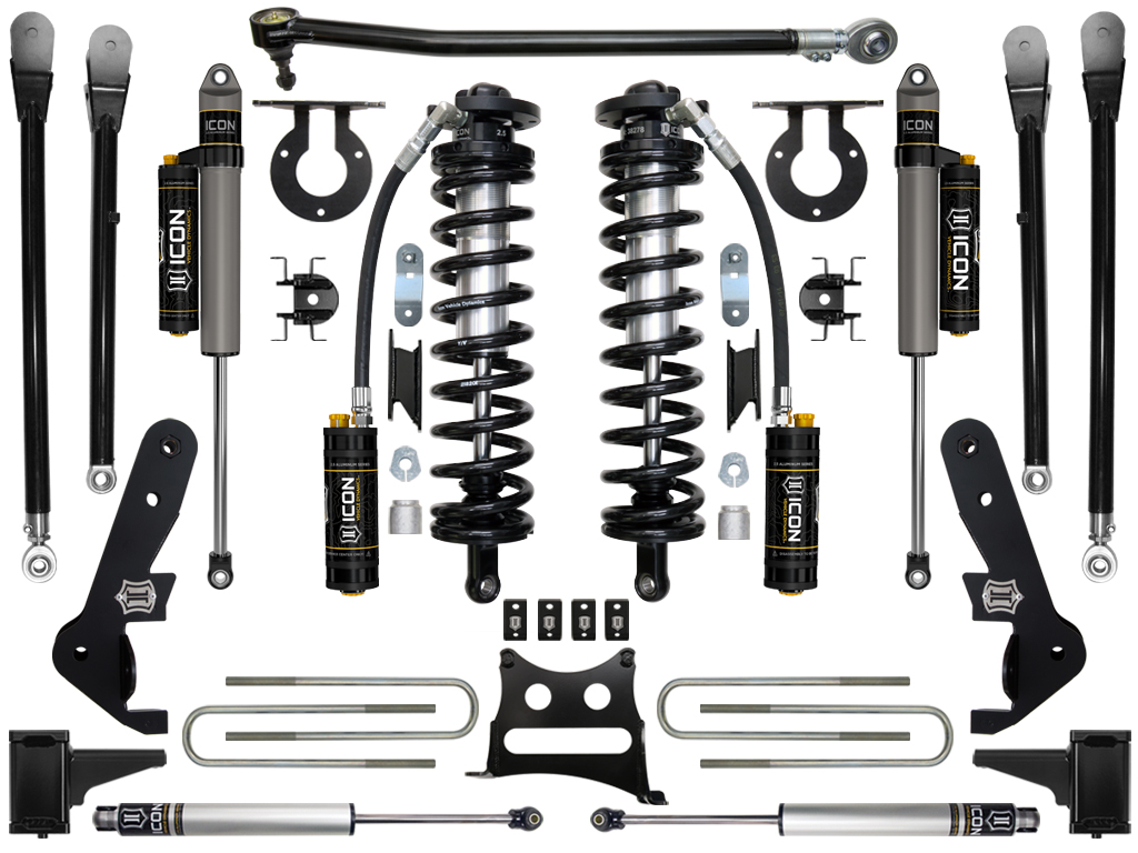 ICON Vehicle Dynamics 17-22 FORD F-250/F-350 4-5.5" STAGE 5 COILOVER CONVERSION SYSTEM K63155