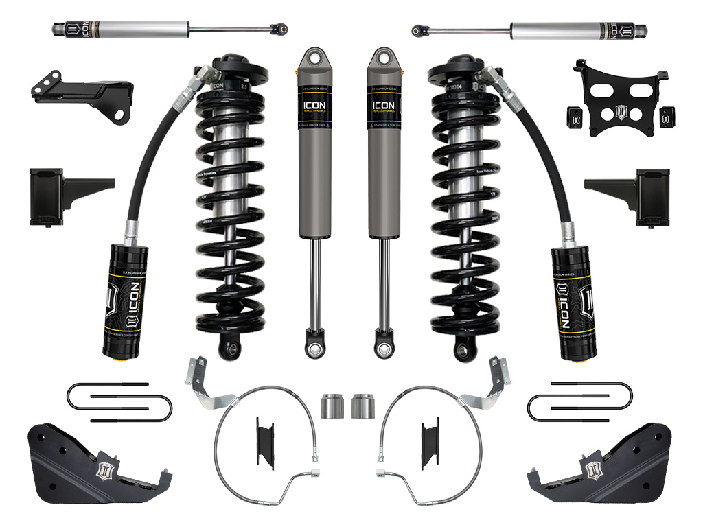 ICON Vehicle Dynamics 23-25 FORD F250/F350 4-5.5" STAGE 3 COILOVER CONVERSION SYSTEM K63173