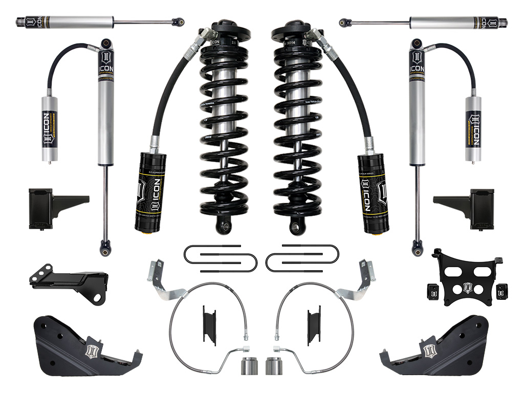 ICON Vehicle Dynamics 23-25 FORD F250/F350 4-5.5" STAGE 2 COILOVER CONVERSION SYSTEM K63172