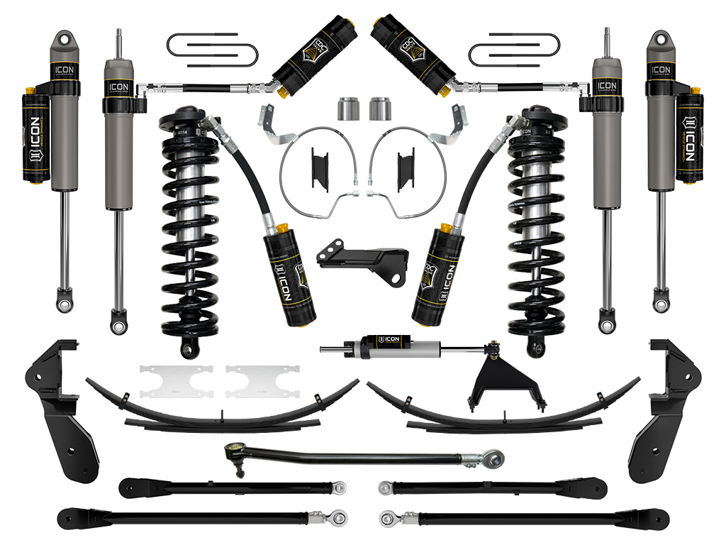 ICON Vehicle Dynamics 23-25 FORD F250/F350 4-5.5" STAGE 7 COILOVER CONVERSION SYS W/ EXPANSION PACKS K63177L