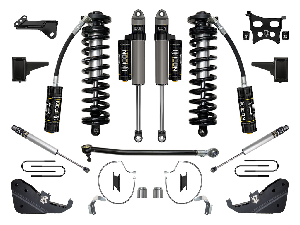 ICON Vehicle Dynamics 23-25 FORD F250/F350 4-5.5" STAGE 4 COILOVER CONVERSION SYSTEM K63174