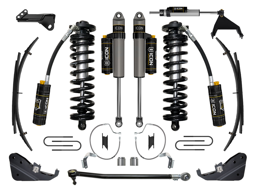ICON Vehicle Dynamics 23-25 FORD F250/F350 4-5.5" STAGE 5 COILOVER CONVERSION SYS W/ EXPANSION PACKS K63175L