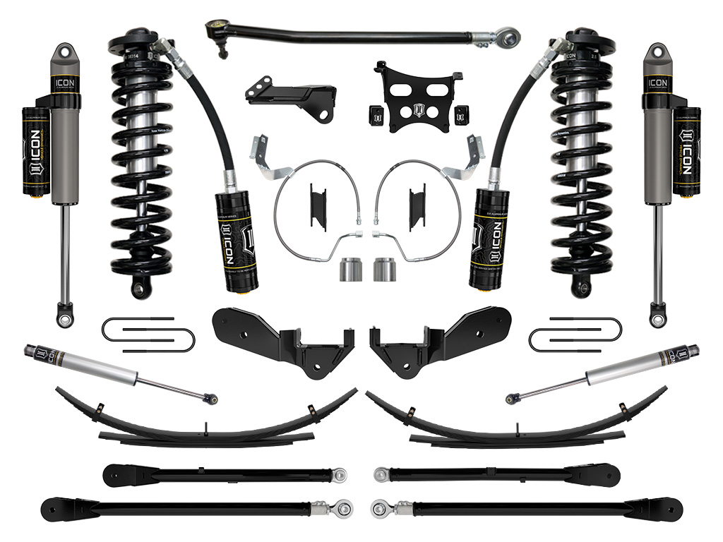 ICON Vehicle Dynamics 23-25 FORD F250/F350 4-5.5" STAGE 6 COILOVER CONVERSION SYS W/ EXPANSION PACKS K63176L