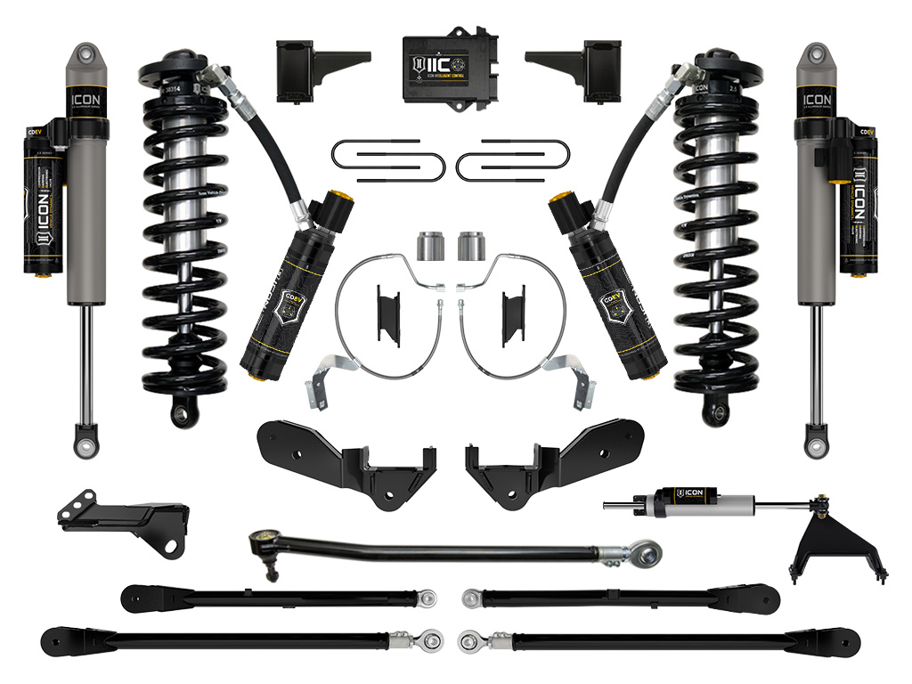 ICON Vehicle Dynamics 23-25 FORD F250/F350 4-5.5" STAGE 8 COILOVER CONVERSION SYSTEM K63178