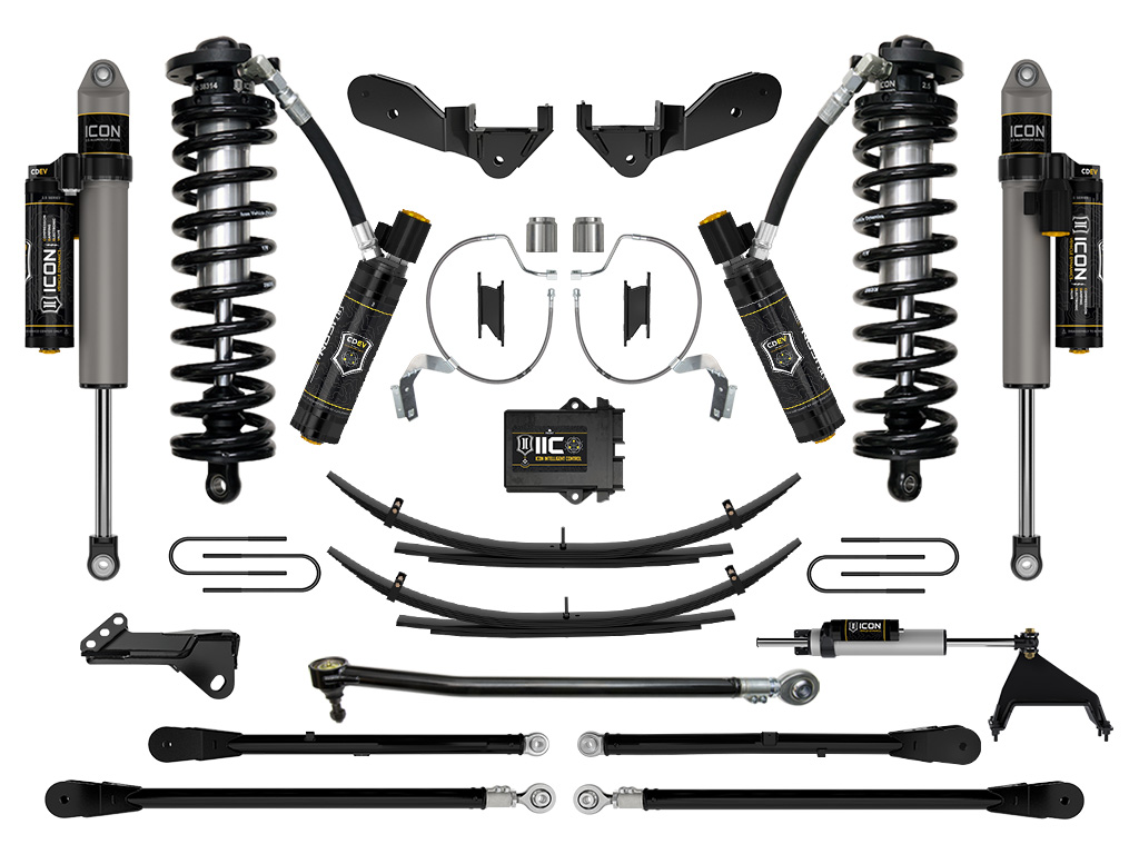 ICON Vehicle Dynamics 23-25 FORD F250/F350 4-5.5" STAGE 8 COILOVER CONVERSION SYS W/ EXPANSION PACKS K63178L