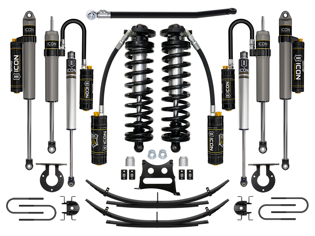 ICON Vehicle Dynamics 08-10 FORD F250/F350 2.5-3" STAGE 5 COILOVER CONVERSION SYSTEM W EXPANSION PACK K63185