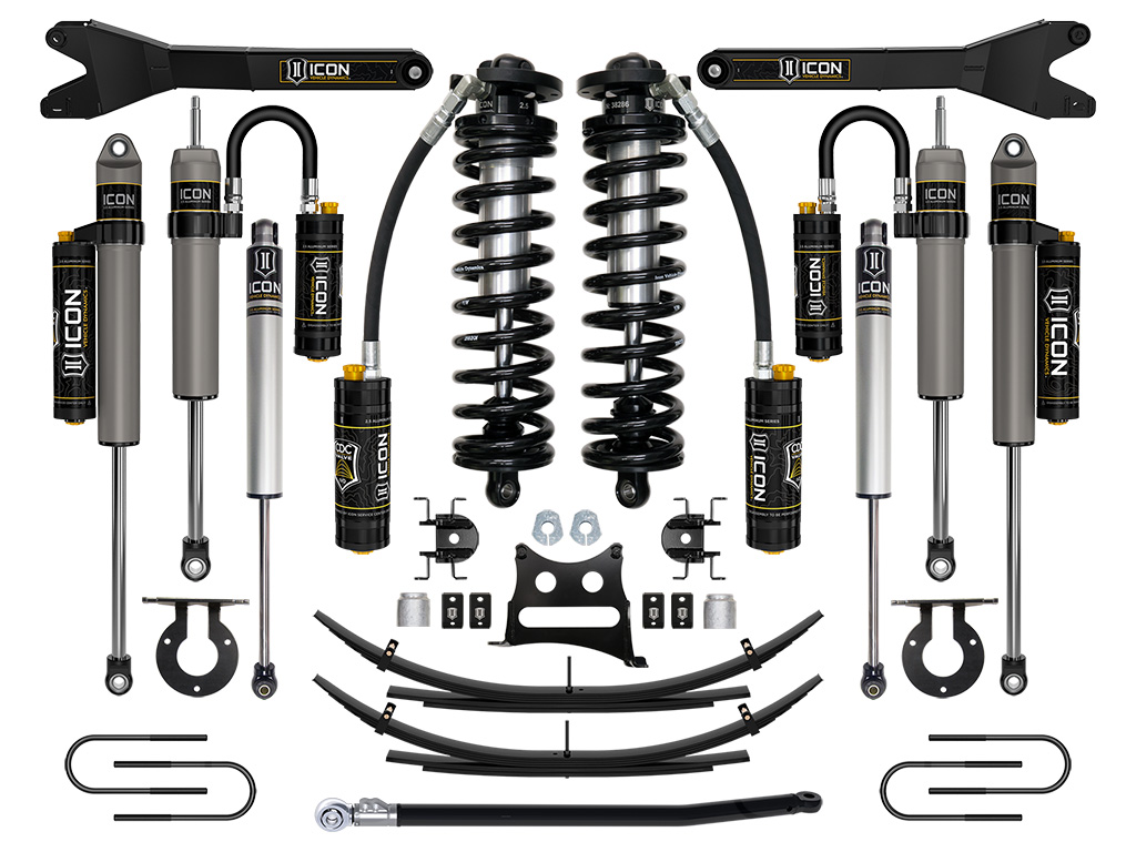 ICON Vehicle Dynamics 08-10 FORD F250/F350 2.5-3" STAGE 6 COILOVER CONVERSION SYSTEM W EXPANSION PACK K63186