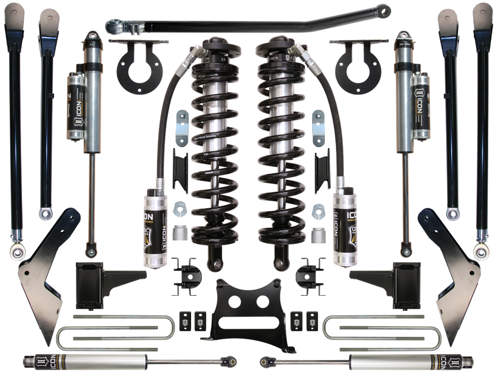 ICON Vehicle Dynamics 08-10 FORD F-250/F-350 4-5.5" STAGE 5 COILOVER CONVERSION SYSTEM K63125