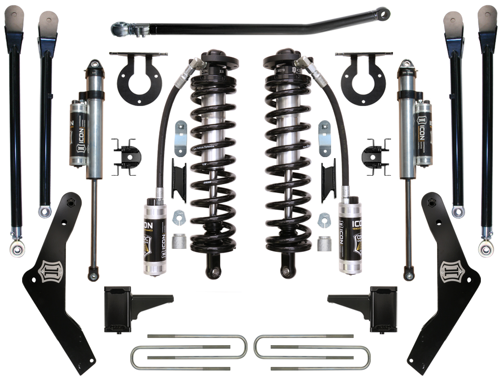 ICON Vehicle Dynamics 11-16 FORD F-250/F-350 4-5.5" STAGE 4 COILOVER CONVERSION SYSTEM K63134